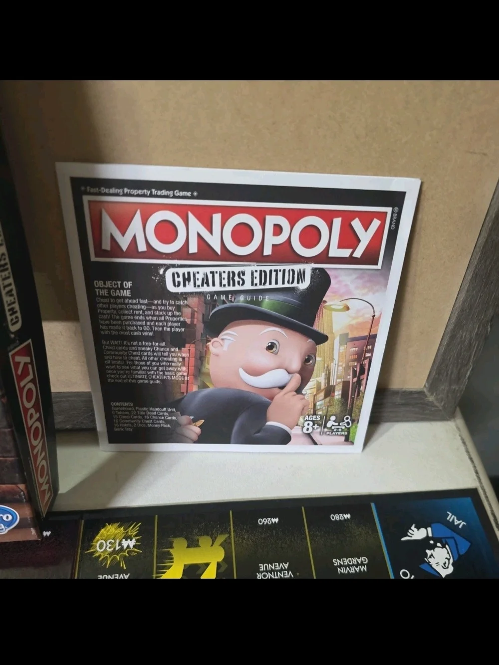 Hasbro Monopoly Cheaters Edition Game - With All Pieces